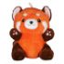 Obrázek z Panda červená dětská plyš 25cm 